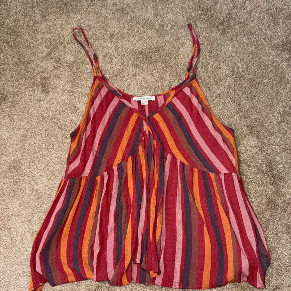 American Eagle Multicolor Tank Top